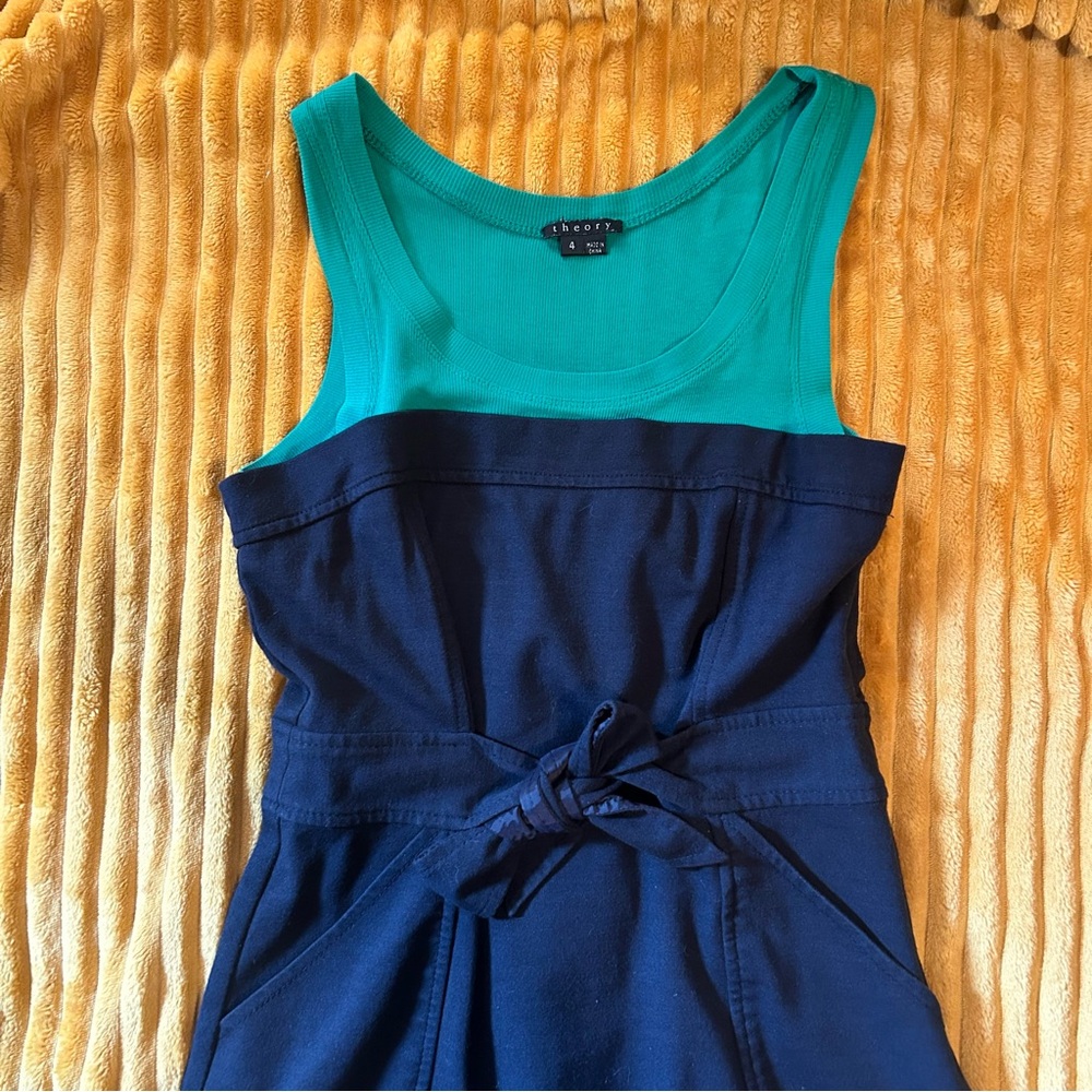 THEORY Colorblock Dress - Picture 2 of 6